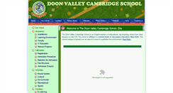 Desktop Screenshot of doonvalleyschool.com